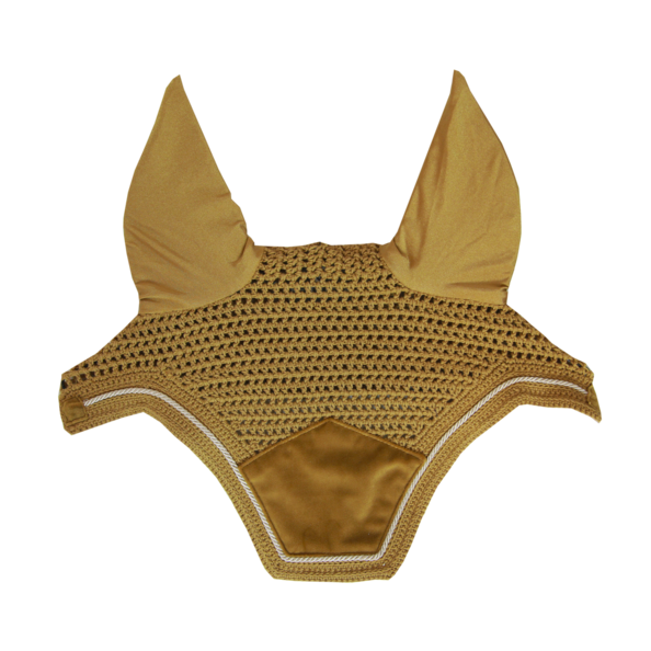 Kentucky Velvet Ear Bonnets - Mustard