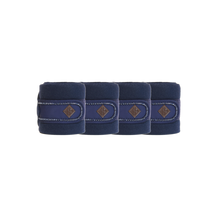 Load image into Gallery viewer, Kentucky Pearl Polar Fleece Bandages - Navy
