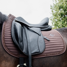 Load image into Gallery viewer, Kentucky Pearl Dressage Saddle Pad - Brown
