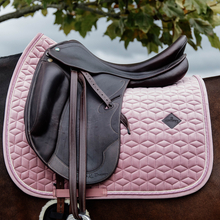 Load image into Gallery viewer, Kentucky Velvet Dressage Saddle Pads - Old Rose
