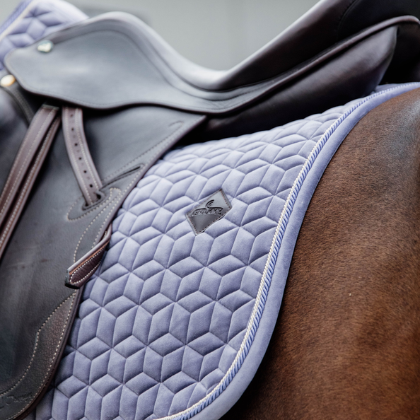 Kentucky Velvet Dressage Pad - Purple